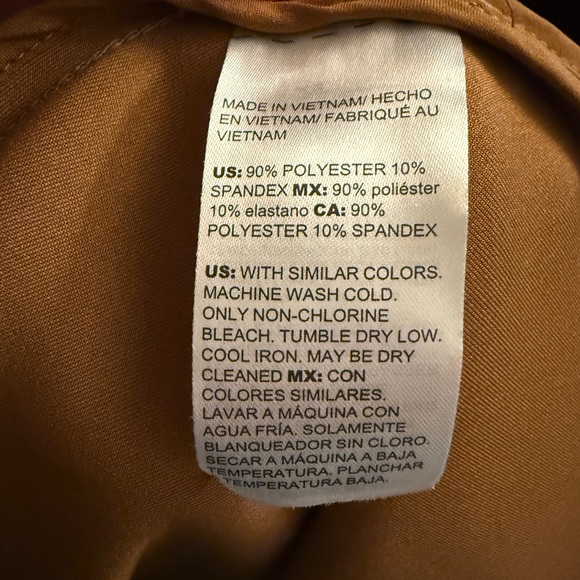 Chico’s Faux Suede Leopard Print Trench Coat - Picture 6 of 6